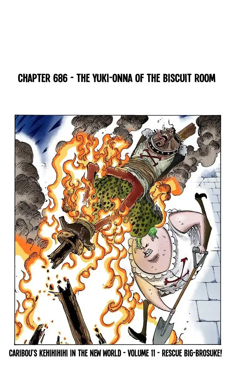 One Piece - Digital Colored Comics Chapter 686 2